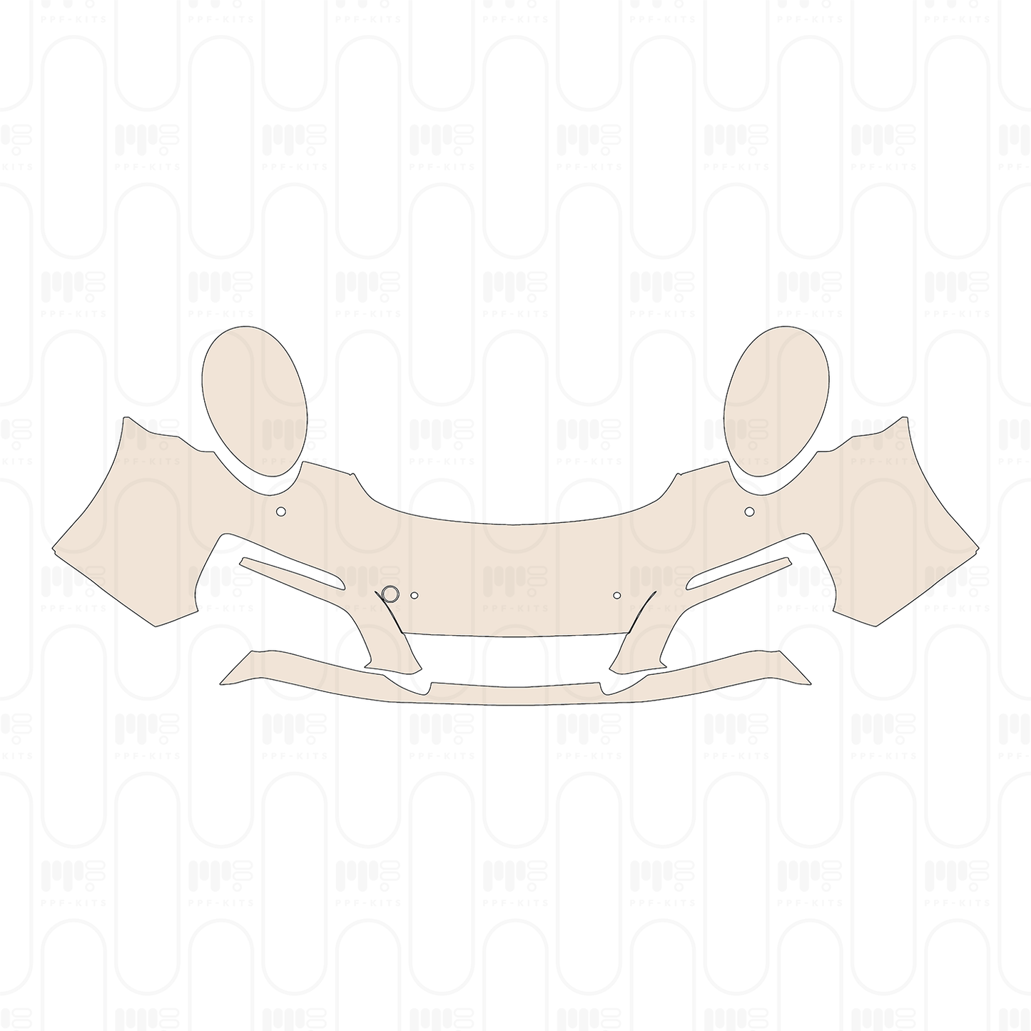 Voorgesneden PPF Porsche 911 Carrera Coupe 2016