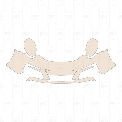 Voorgesneden PPF Porsche 911 Carrera Coupe 2016