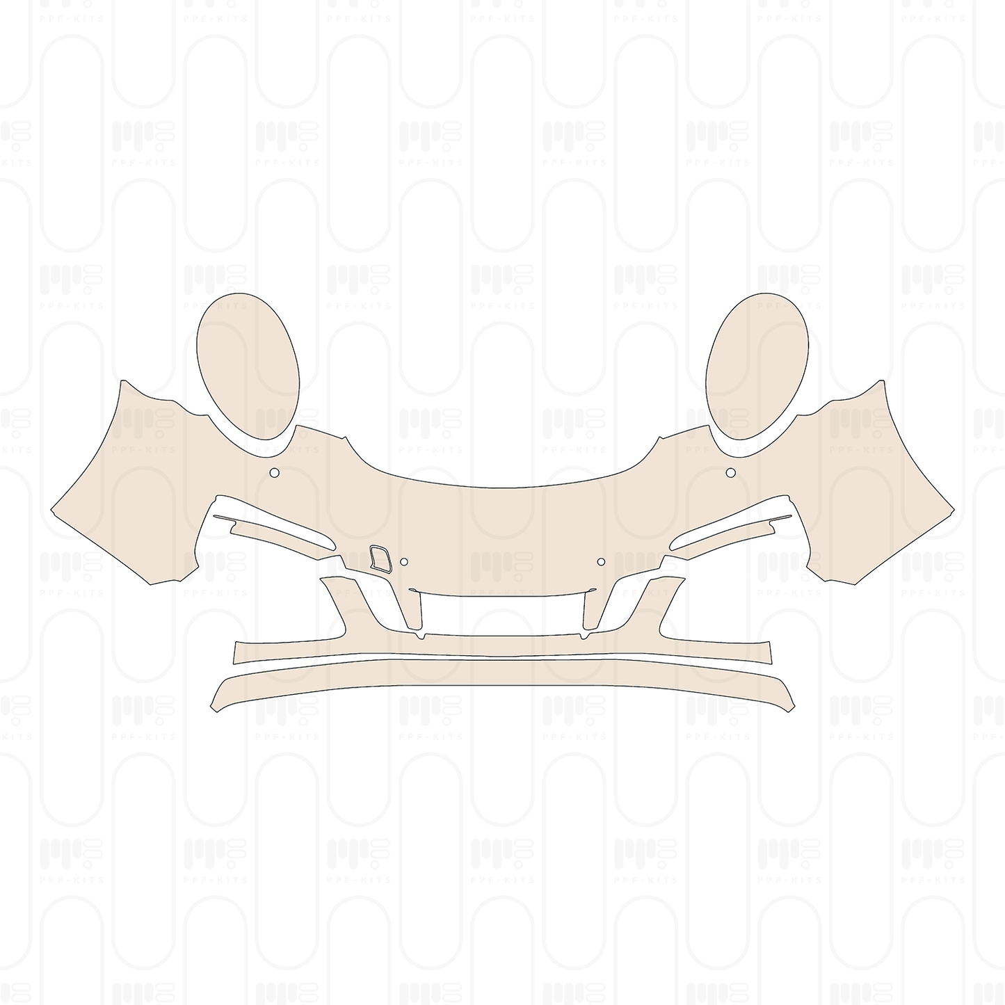 Voorgesneden PPF Porsche 911 Carrera Coupe 2016