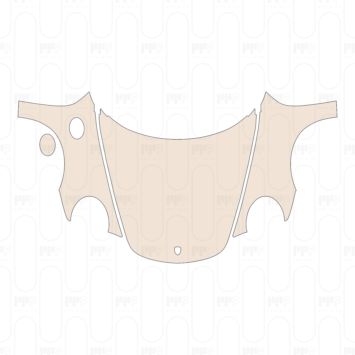 Voorgesneden PPF Porsche 911 Carrera Coupe 2016