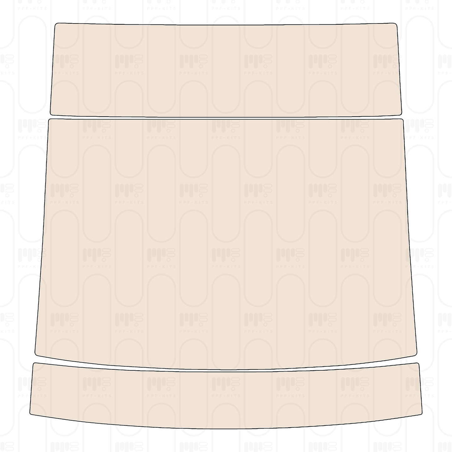 Voorgesneden PPF Porsche 911 Carrera Coupe 2016