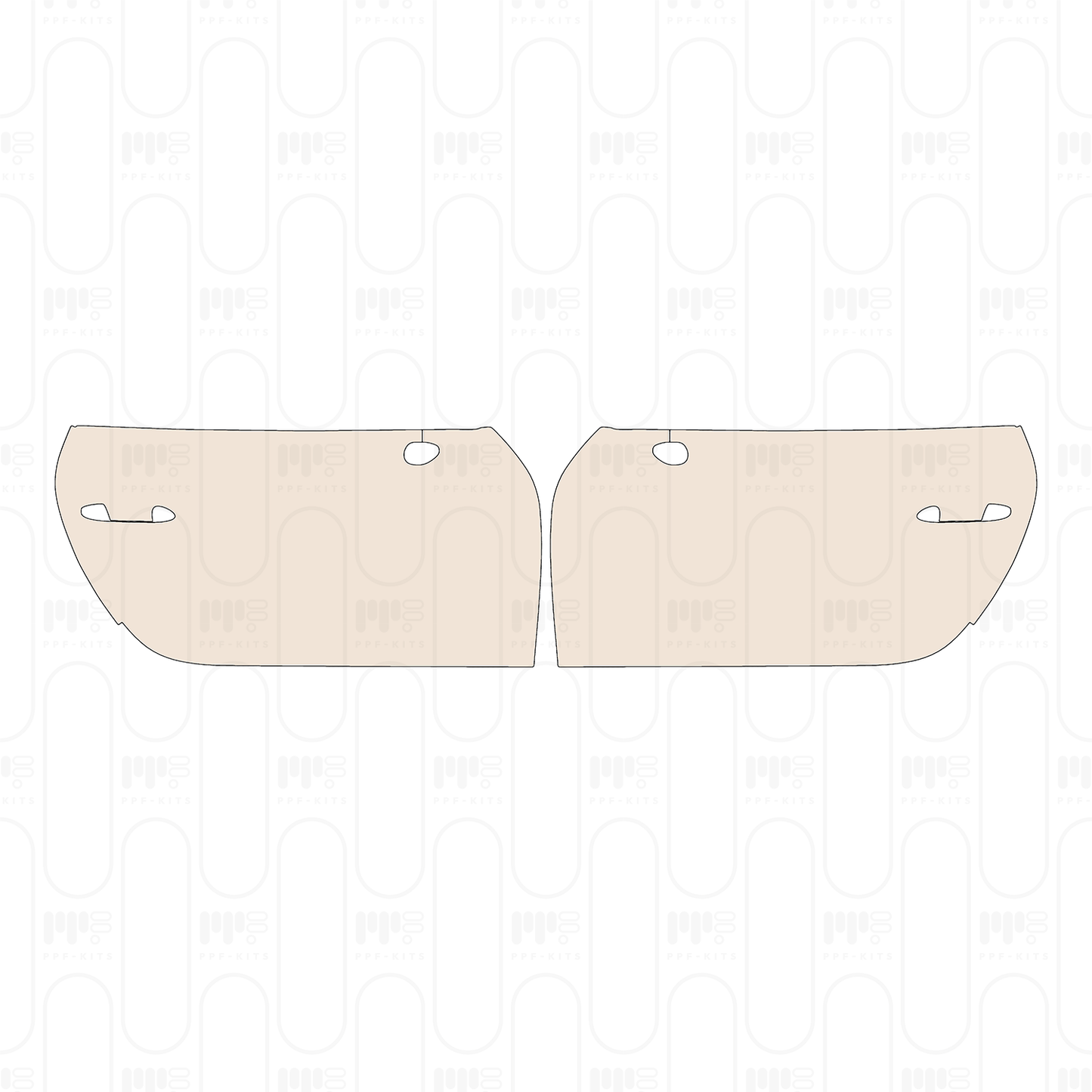 Voorgesneden PPF Porsche 911 Carrera Coupe 2016