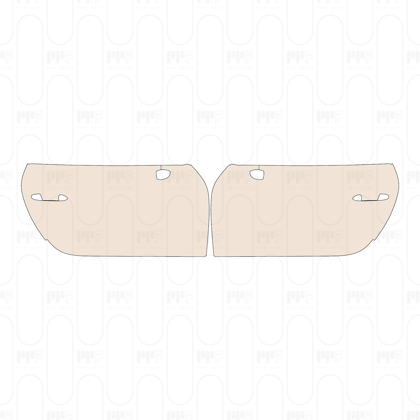 Voorgesneden PPF Porsche 911 Carrera Coupe 2016