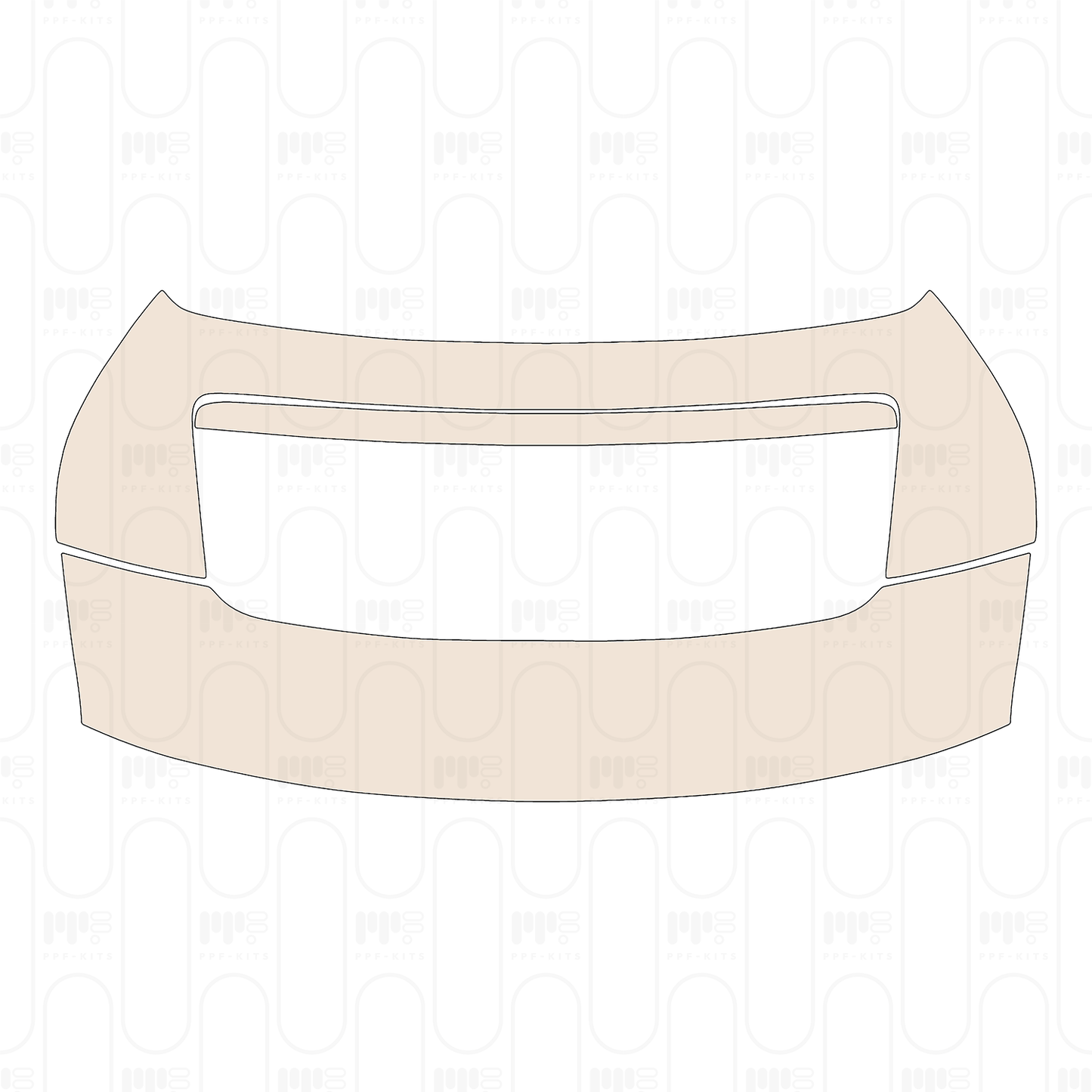 Voorgesneden PPF Porsche 911 Carrera Coupe 2016