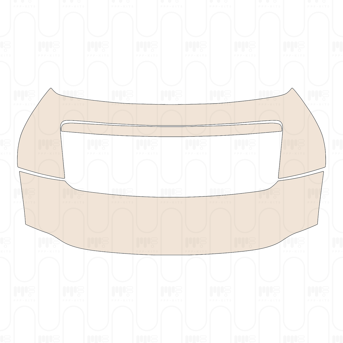 Voorgesneden PPF Porsche 911 Carrera Coupe 2016