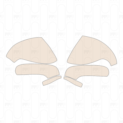 Voorgesneden PPF Porsche 911 Carrera Coupe 2016