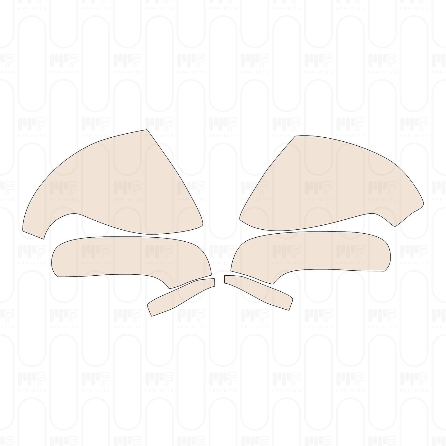 Voorgesneden PPF Porsche 911 Carrera Coupe 2016