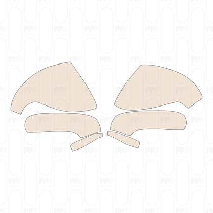 Voorgesneden PPF Porsche 911 Carrera Coupe 2016