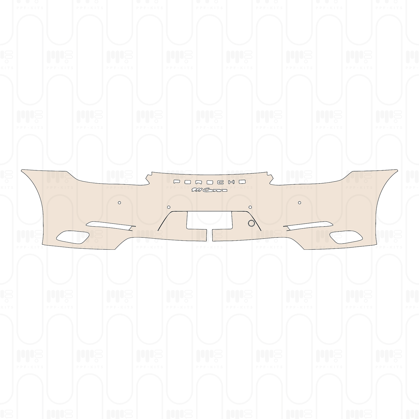 Voorgesneden PPF Porsche 911 Carrera Coupe 2016