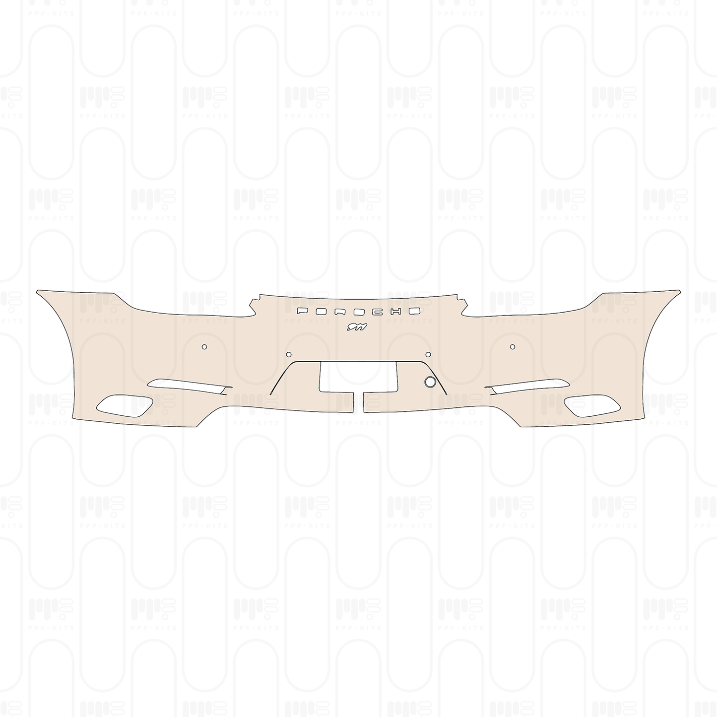 Voorgesneden PPF Porsche 911 Carrera Coupe 2016