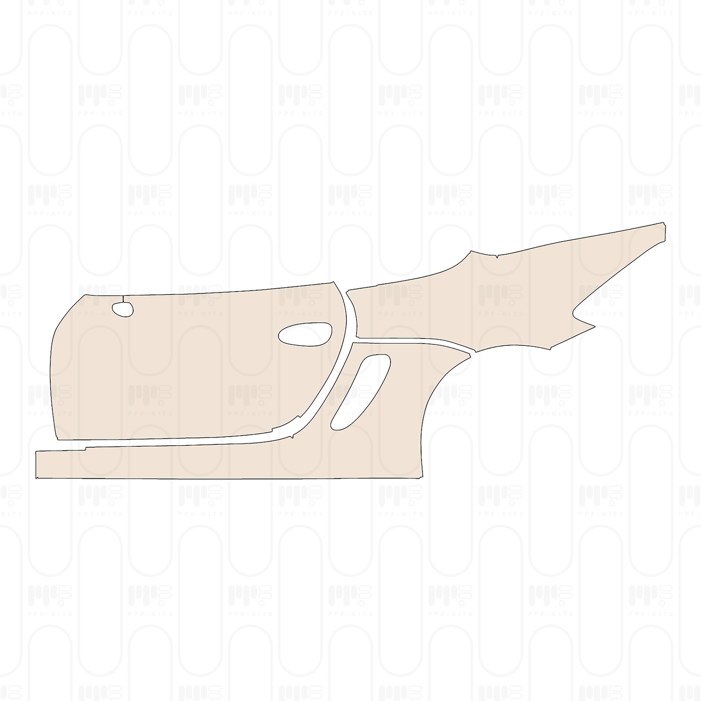 Voorgesneden PPF Porsche Boxter GTS 2016