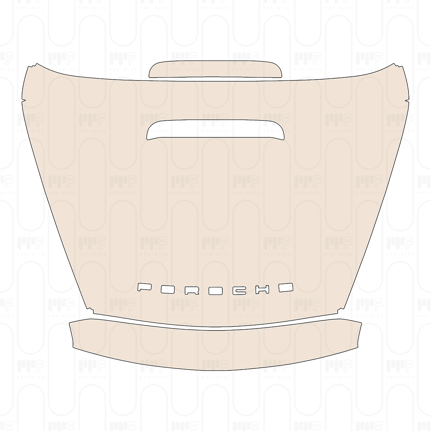Voorgesneden PPF Porsche Boxter S 2014