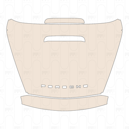 Voorgesneden PPF Porsche Boxter S 2014