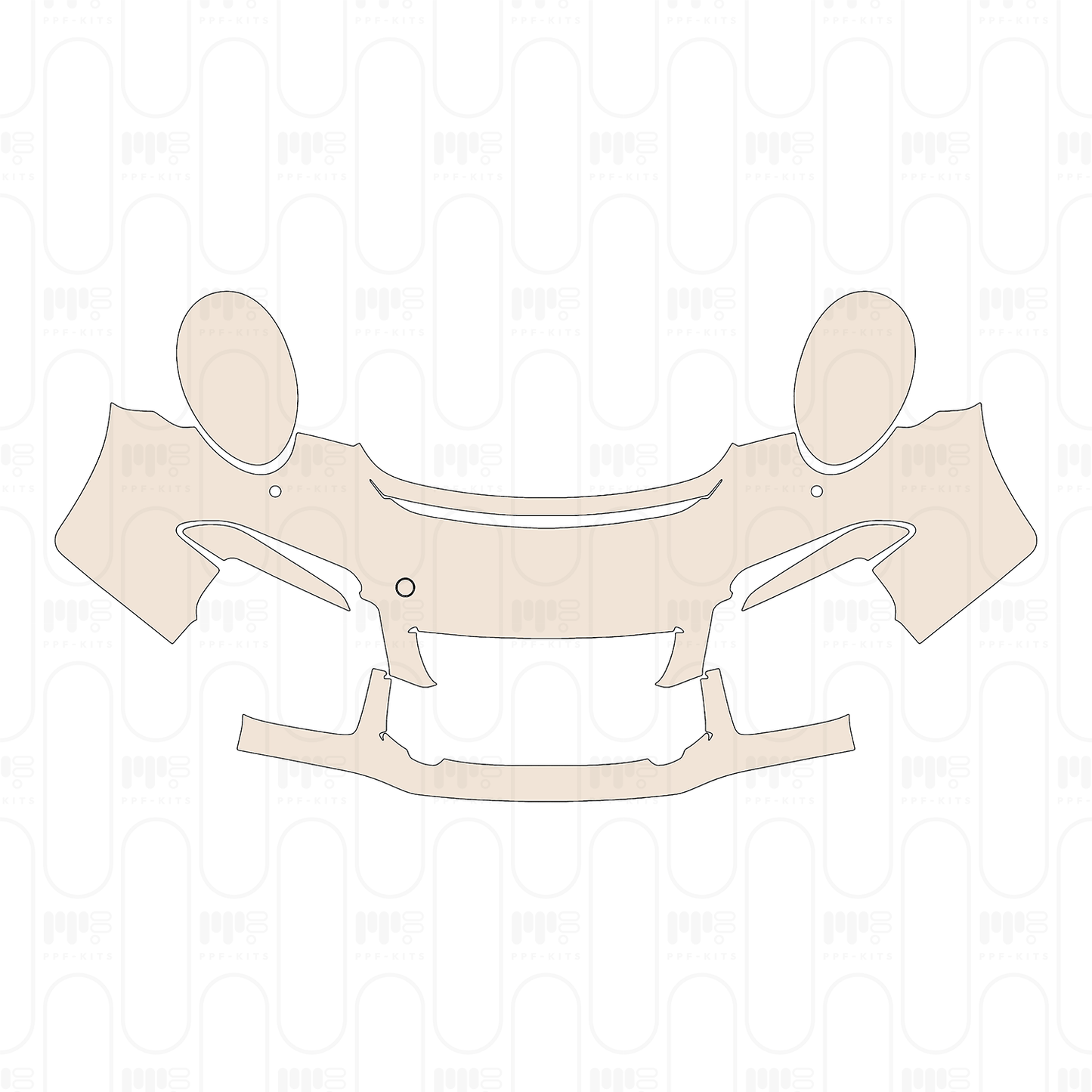 Voorgesneden PPF Porsche 911 GT3 RS 2015