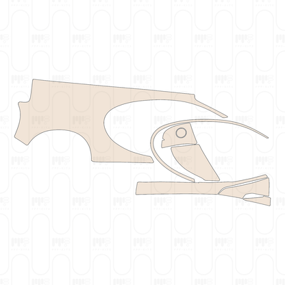 Voorgesneden PPF Bugatti Chiron Sport 2020