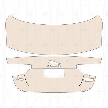 Voorgesneden PPF Jaguar XE (Standard Wheelbase) Base 2020