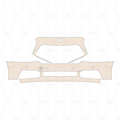 Voorgesneden PPF Bentley Mulsanne Extended Wheelbase 2017