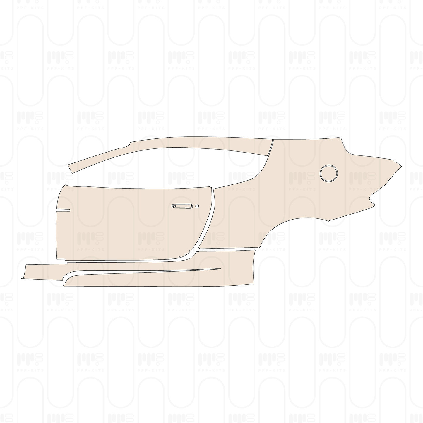 Voorgesneden PPF Aston Martin DBS 2013