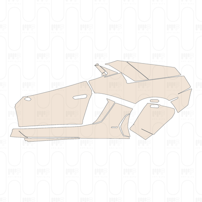 Voorgesneden PPF Lamborghini Aventador LP 700-4 Roadster 2015