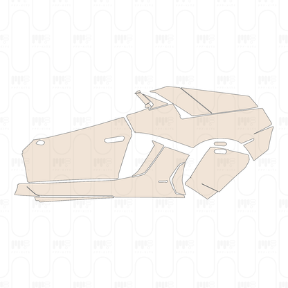 Voorgesneden PPF Lamborghini Aventador LP 700-4 Roadster 2015