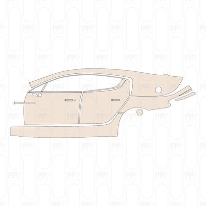 Voorgesneden PPF Aston Martin Rapide 2013