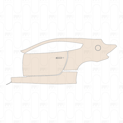 Voorgesneden PPF Aston Martin Vantage V12 Coupe 2011