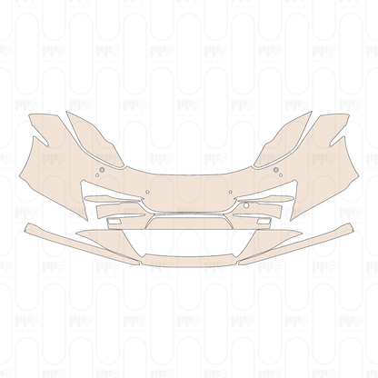Voorgesneden PPF McLaren MP4-12C Spider 2014