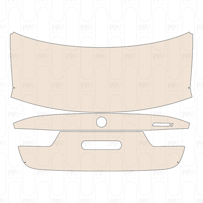 Voorgesneden PPF BMW 3 Series Sedan Sport Line Standard Wheelbase 2026