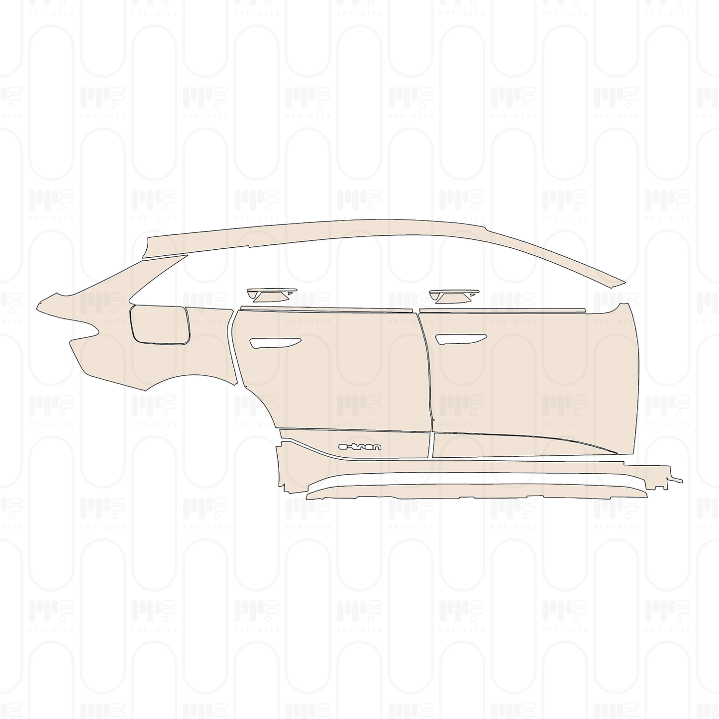 Voorgesneden PPF Audi A6 e-tron S6 Avant e-tron 2025