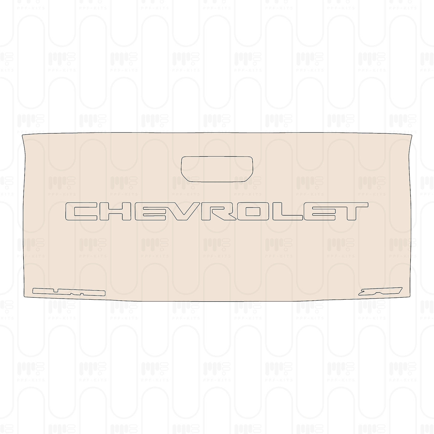 Voorgesneden PPF Chevrolet Colorado Crew Cab ZR2 2026