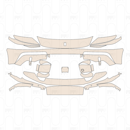 Voorgesneden PPF Ferrari 12Cilindri Spider 2025
