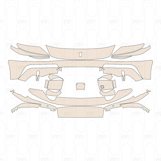 Voorgesneden PPF Ferrari 12Cilindri Spider 2025