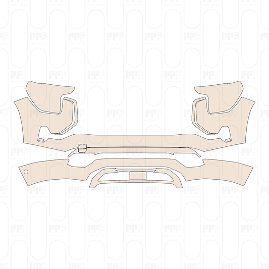 Voorgesneden PPF GMC Terrain AT4 2025