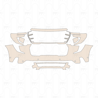Voorgesneden PPF GMC Acadia AT4 2025