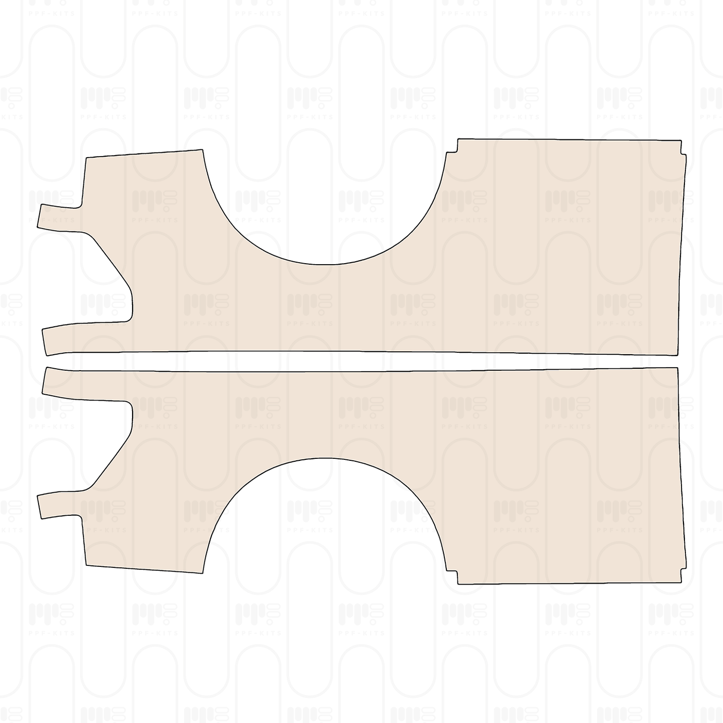 Voorgesneden PPF Ford F-150 SuperCrew Lariat 2025