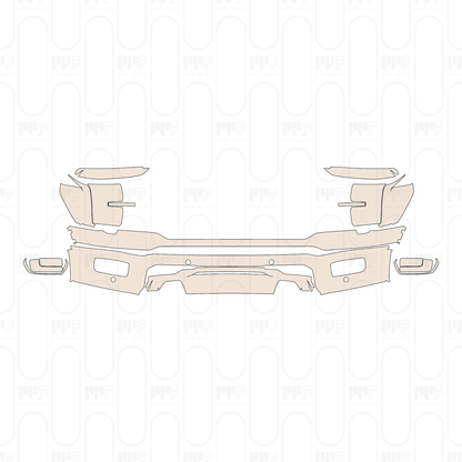 Voorgesneden PPF Ford F-150 SuperCrew Lariat 2025