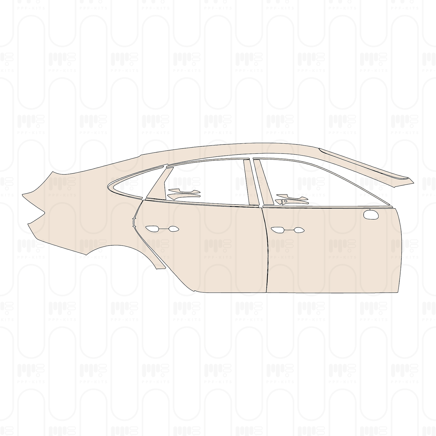 Voorgesneden PPF Hyundai Sonata SE 2026