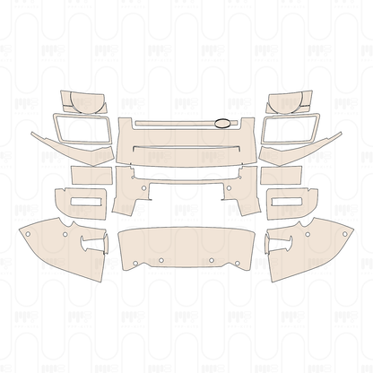 Voorgesneden PPF Land Rover Defender 110 X 2026