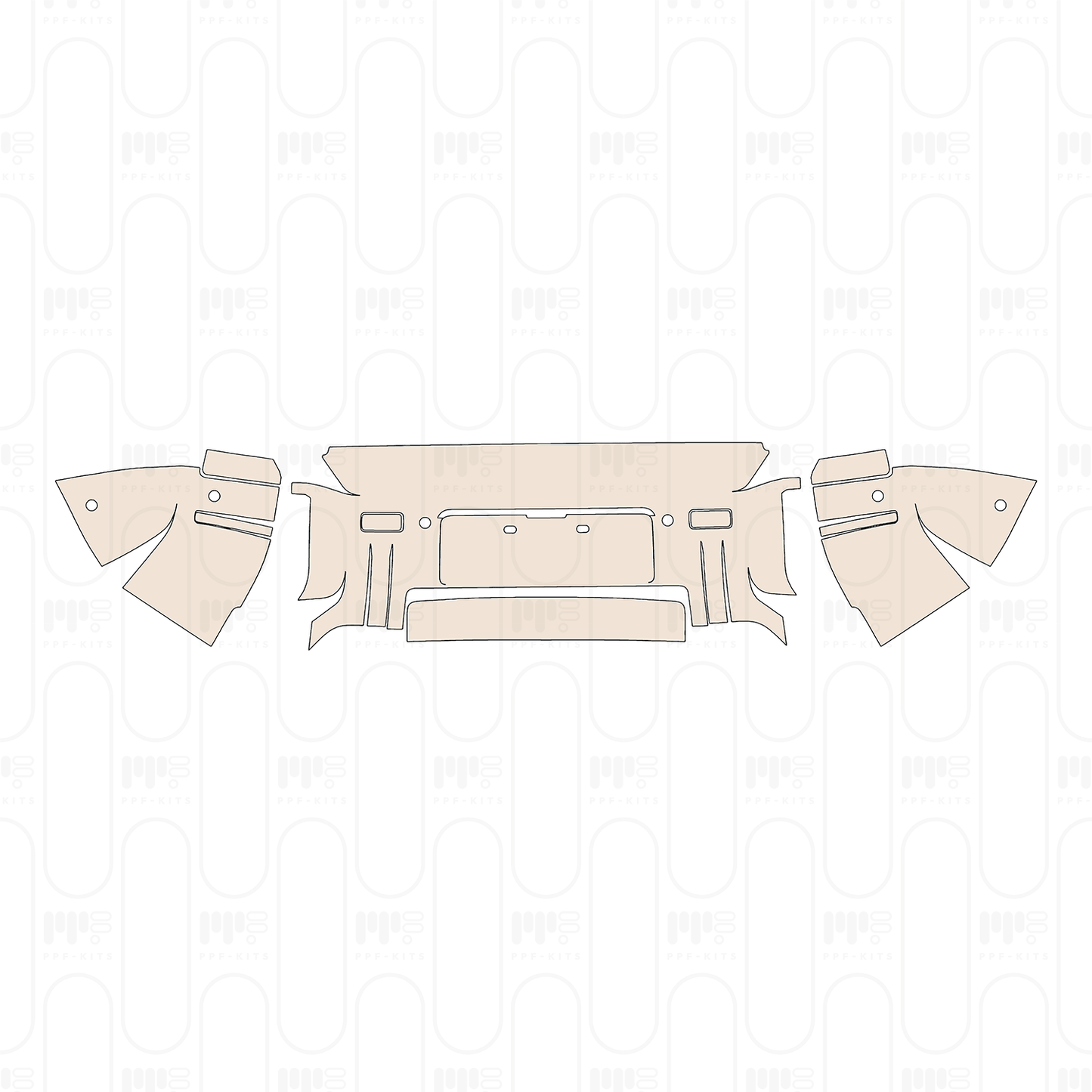 Voorgesneden PPF Land Rover Defender 110 X 2026