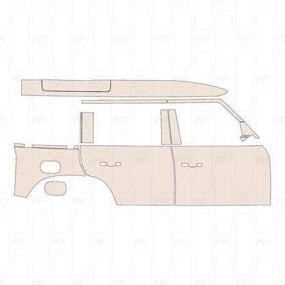 Voorgesneden PPF Land Rover Defender 110 X 2026