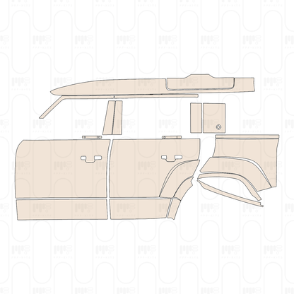 Voorgesneden PPF Land Rover Defender 110 OCTA 2026
