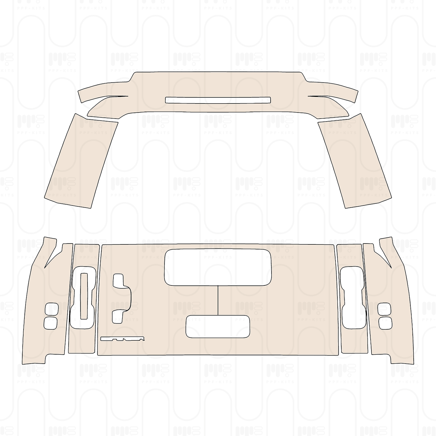 Voorgesneden PPF Land Rover Defender 110 OCTA 2026