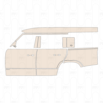 Voorgesneden PPF Land Rover Defender 130 X 2026