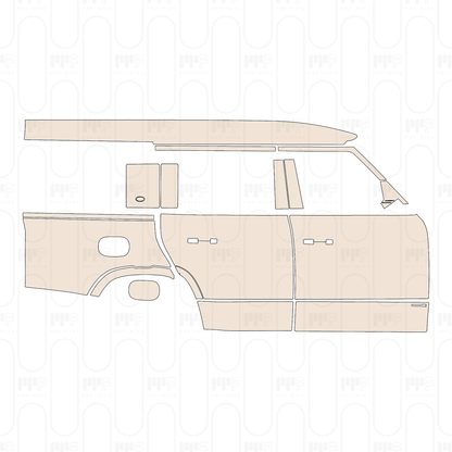 Voorgesneden PPF Land Rover Defender 130 X 2026