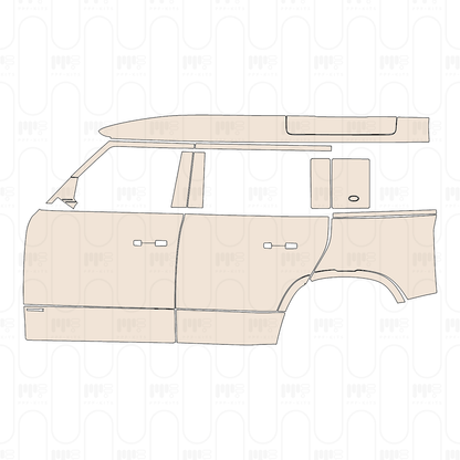 Voorgesneden PPF Land Rover Defender 110 X 2026