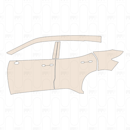 Voorgesneden PPF Lexus LBX (EU) Base 2025