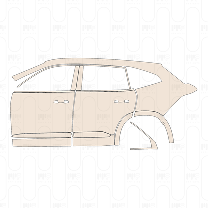 Voorgesneden PPF Renault Grand Koleos (SEA) Esprit Alpine 2026