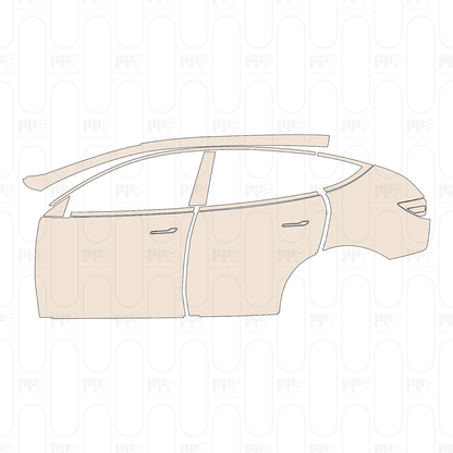 Voorgesneden PPF Tesla Model Y (Juniper) Standard 2025