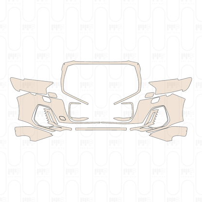 Voorgesneden PPF Audi Q7 Base 2025