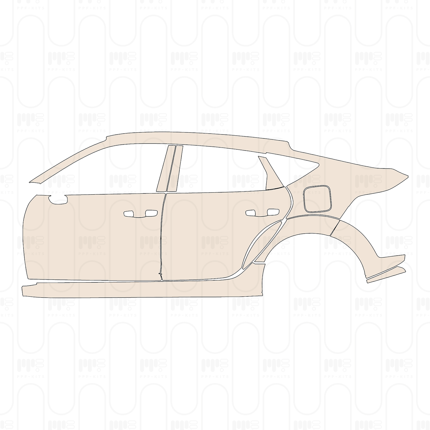 Voorgesneden PPF Acura Integra Type S 2025